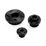 Crankcase Cover Oil Filler Plug Kit Black For Kawasaki KX250F / KX450F 11-18. Fixed Price $21.68.