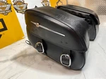 Oem 00-17 Hd Softail Standard Heritage Springer Detachable Leather Saddlebags. Fixed Price $249.95.