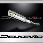 Yamaha TDM850 1991-2001 Delkevic Slip On 8" Round Stainless Exhaust Muffler Kit. Fixed Price $269.99.
