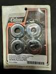 #2123-4 Handlebar Riser Cupped Washers 1973-UP Harley-davidson All Models Chrome. Fixed Price $12.00.