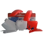 Polisport Plastic Kit Mx Neon Red/white Honda Cr 250 1995-1996. Fixed Price $120.10.