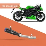 Fdb Slip On Muffler Exhaust Mid Pipes Fit Kawasaki 2009 10 11 2012 ZX6R ZX636 B2. Fixed Price $299.01.