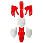 4 RED+3 White Plastic Front Rear Fender Mudguard Left Right Bbr Body Fairing Kit. Fixed Price $59.98.