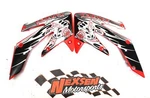 2005 Honda CRF250R Right Left Radiator Guard Shield Louver Vent. Fixed Price $26.89.