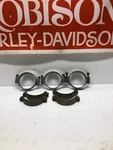 Harley Davidson Oem 27071-88T 55-78 Xl, Fl, Fx Aircraft Style Intake Clamps. Fixed Price $28.00.