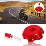 1PCS 52MM Red Gas Motorcycle Fuel Tank Cap Air Vent Valve Breather Tube Pit Pipe. Fixed Price $15.99.