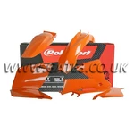 Ktm 450EXC Racing 2003 Orange Polisport Plastics Kit Fairing Panel Set. Fixed Price $141.05.