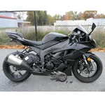 For Kawasaki Ninja 6R 2009-2012 ZX600R Gloss Black Abs Fairing Kit Bodywork. Fixed Price $379.05.