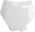 Ufo Replacement Front Number Plate 2020 White KT04094042. Fixed Price $33.99.