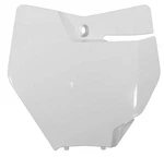 Factory Effex White Plastic Front Number Plate (21-73700). Fixed Price $35.66.