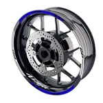 Blue 17 Inch Vinyl Wheel Sticker Decal GP02 For Ninja ZX-10R 04-20 19 18 16. Fixed Price $40.71.