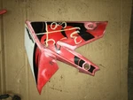 07 Aprilia Left Radiator Shroud, Oem, Rxv 550, 450, SXV-550. Fixed Price $49.00.