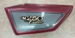 836A4-KB4-000ZA Cover Left Side(candy Muse Red) Honda CM250C 82 (BTE7 Couvert). Fixed Price $109.09.