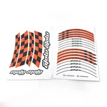 GP01 17 Inch Vinyl Decal Rim Wheel Sticker Orange For Integra 750 16 18 19. Fixed Price $32.37.