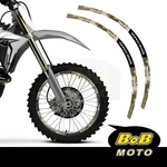Camo Brown Dirt Bike Rim Wraps Sticker For Honda Xr 650L 12-20 16 17 18 19. Fixed Price $27.79.