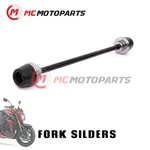 Silver Front Fork Sliders Protectors Suzuki Gsx S1000F Abs 17 18 19. Fixed Price $46.29.