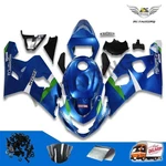 Fsmg Injection Kit Blue Silver Fairing Fit For 2004-2005 Gsxr 600 750 I093. Fixed Price $400.99.