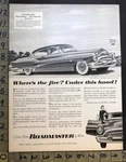 1953 Buick Roadmaster 2-DOOR Wire-wheel Cover Sedan Flint Auto Car 34582. Fixed Price $21.95.