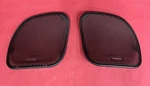 2015-23 Harley Road Glide Fairing Speaker Grills Black Metal Rockford Fosgate. Fixed Price $39.99.