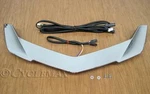 2018 Goldwing Spoiler With Sequential Led's - Chrome. Fixed Price $329.00.