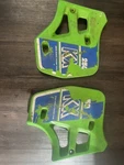 Kawasaki Right And Left Engine Shroud Cover KX250 49089-1088 49089-1087. Fixed Price $39.50.