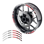 Red 17" Rim Reflective Wheel Stickers SH30 For Honda CB300R 18 19 20 21. Fixed Price $27.96.