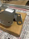 Oem Harley 2003 Softail Chrome Mount Bracket For Right Side Tool Box. Fixed Price $80.00.