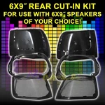 Saddlebag Cut Lid Kit For 6 X 9 Speakers Fits 2014-22 Harley Touring Bikes. Fixed Price $111.11.