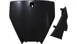 Acerbis 2726577440 Front Number Plate - Black Metallic. Fixed Price $25.00.
