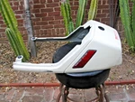 1982-1983 Suzuki GS1100E/ES White Rear Cowl Seat Fender With Both Reflectors!. Fixed Price $60.00.