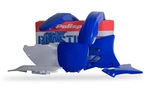 Polisport Blue, White Plastic Kit Fits 02-05 YZ125, YZ250. Fixed Price $109.95.