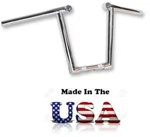 12 Inch Fat Hangers W/ Led Lights Apes Chrome Handlebar Paughco Harley. Fixed Price $199.98.