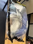 Acerbis 2171801035 Replacement Side Panels - White/blue. Fixed Price $52.95.