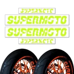 Vinyl Rim Decal Stickers Supermoto Y01 For Suzuki Drz 400E 400SM 13 14. Fixed Price $26.52.