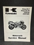 Kawasaki Ninja ZX7/7R ZXR750/R Service Manual 99924-1139-02 1991-1992 91-92. Fixed Price $59.99.
