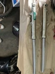 89-90 Yamaha FJ1200 Left & Right Fork Assembly 3CV-23103-00-00 Oem. Fixed Price $280.00.
