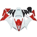 Bodywork Fairings For Yamaha Yzf R1 2002 2003 Abs Plastic Kit White Red. Fixed Price $398.95.