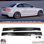 Pair For Bmw 1-SERIES E81 E82 E87 E88 2007-2015 Lower Side Skirt Rocker Panel. Fixed Price $229.99.