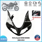 Fit For Suzuki SV650S 2003-2012 Front Upper Nose Cowl Headlight Fairing. Fixed Price $162.79.