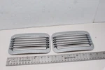 Nos Oem Genuine Suzuki Chrome Air Vent Fin Guard Set 99000-99035-01V. Fixed Price $94.99.