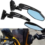 For Kawasaki Ninja ZX14 ZX6R 500 250 Black Motorcycle Rearview Side Mirror. Fixed Price $35.64.