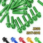 Green Crankcase Engine Cover Bolts For Kawasaki Z650 17 18 19 20 21 22. Fixed Price $69.71.