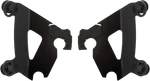 Memphis MEB1897 Plates-only Kit Cafe Fairing To Fats/slim, Sportshields Black. Fixed Price $53.99.