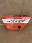 1972 Suzuki TC125 Left Side Cover Oil Tank Panel 47211-32000-157. Fixed Price $58.00.
