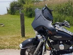 Batwing Fairing Windshield 4 Yamaha Road Star 1600 1700 Painted Amber Talon. Fixed Price $391.60.