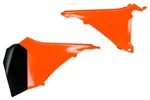 Ufo Orange Airbox Covers Fits 11-13 Ktm Exc,excf,sx. Fixed Price $19.95.