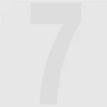 Factory Effex 8" White #7 Pro Number Plate Graphic Decal FX02-4487 #02-4487. Fixed Price $24.99.