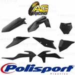 Polisport Black Plastics Box Kit For Ktm Sx 125 2019 Motocross Enduro. Fixed Price $144.60.