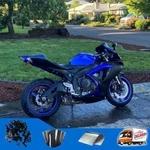 Us K6 Blue Black Fairing Kit For Suzuki GSXR600 GSXR750 2006-2007 Bodywork Set. Fixed Price $275.99.