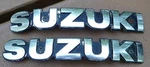 1983 Suzuki GR650 - Tempter Gas Tank Emblems Right And Left Side. Fixed Price $29.99.